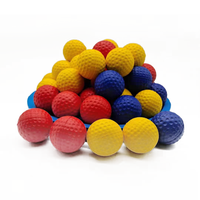 Balles de golf en mousse PU personnalisées de 32cm Mini balles de golf en éponge douce fabriquées en différentes couleurs pour le jouet et la pratique