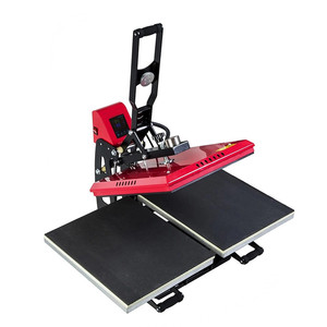40X60cm 40X50Cm 38X38Cm Double Station Bán Tự Động (Tự Động Mở) Thăng Hoa T-shirt Máy Ép Nhiệt - Product Image 1
