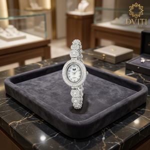 Elegante Reloj Inteligente de Cuarzo para Mujer, Resistente al Agua, Monitor de Actividad Física, Pulsómetro, Registrador de Actividad Diaria para Enfermeras - Product Image 4