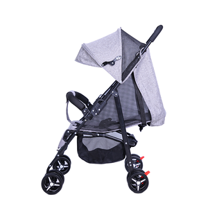 Poussette pour bébé Offre Spéciale 3-en-1 Landau en lin léger avec <span class=keywords><strong>ceinture</strong></span> de sécurité à 5 points pliable pour enfants de 0 à 3 ans - Product Image 4