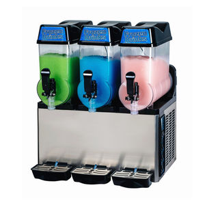 Machine à slush commerciale industrielle à fruits à trois réservoirs, deux réservoirs de 3 litres, trois réservoirs de 3 litres, machine à soda et à alcool à LED, 3 réservoirs Xrj X1 12l 15l 10l 20l Xrj15x2 110v 220v - Product Image 2