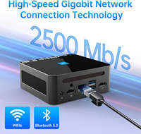 MiniTree Intel N100 CPU Mini PC 4Core RAM DDR4 Max 32GB SSD Nvme 512GB 2 * HD2.0 RJ45 USB3.2 * 4 WIFI6 Bluetooth5.2 Soporte Win10