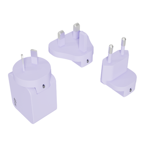 <span class=keywords><strong>Chargeur</strong></span> mural super rapide double port PD 45W Type C + USB pour téléphone portable et montre connectée, charge rapide PD - Product Image 4