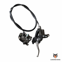 Kit de frein à disque hydraulique arrière Surron LBX en aluminium CNC haute performance pour moto électrique de cross, pièces de mise à niveau pour motocross
