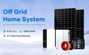 Système d'énergie solaire hybride <span class=keywords><strong>SolaX</strong></span> 10 kVA 220 V avec batterie murale 5 kW, panneau monocristallin et configuration de combinateur PV - Product Image 5