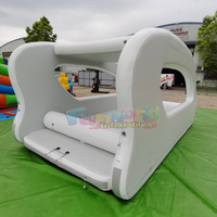 Bote Inflable Eléctrico Multicasco de PVC, Personalizable en Tamaño y Color, Tipo Casa Flotante/Yate, Capacidad de 500 kg+, para 10+ Personas