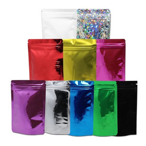 Bolsas de embalaje de granos de café de papel de aluminio con refuerzo lateral Bolsa de refuerzo lateral para embalaje de café - Product Image 3
