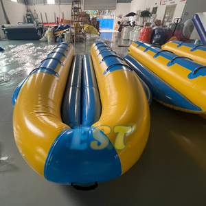 Bote Inflable Acuático Tipo Banana para 10 Personas, Remolcable - Product Image 2