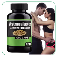 Kapsul Ekstrak Akar Astragalus Ausreson OEM Suplemen Kapsul Astragalus Organik untuk Mendukung Imunitas