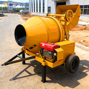 Nouveau Malaxeur à Béton Diesel JZC 500 L pour la Construction Rurale - Product Image 1