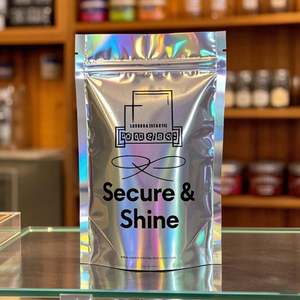 Pochette debout zip-lock holographique personnalisée Joint étanche à l'humidité pour les bonbons Chewing-gum Sushi Stockage des aliments pour animaux de compagnie - Product Image 6