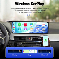 Écran central de voiture de 14,9 pouces avec système Linux, compatible CarPlay, musique Bluetooth et navigation GPS pour BMW X1 F48 F49 2016-2019