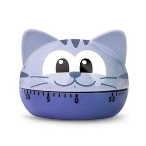 Minuteur de cuisine mécanique adorable en forme d'animal, <span class=keywords><strong>compte</strong></span> à <span class=keywords><strong>rebours</strong></span> de 60 minutes, décoration de bureau pour la pâtisserie et la cuisine - Product Image 5