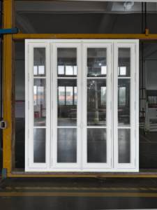 Fenêtre à double battant de style moderne, fenêtre en <span class=keywords><strong>baie</strong></span> en aluminium, insonorisée, double vitrage, extérieur, certifiée Energy Star, isolation thermique - Product Image 4