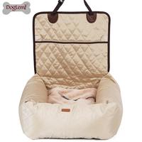 Siège auto pliable de luxe pour chien, housse de siège auto pour animaux de compagnie de haute qualité, accessoires pour animaux de compagnie haut de gamme, transat réglable en tissu Oxford
