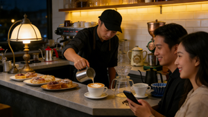 <span class=keywords><strong>2026</strong></span> कस्टम वाणिज्यिक ग्रेड स्टेनलेस स्टील कॉफी बीन रोस्टिंग उपकरण पूर्ण सेट सटीक तापमान नियंत्रण स्वचालित - Product Image 6