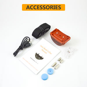 कुत्ते के लिए स्टेटिक शॉक रिचार्जेबल और वाटरप्रूफ छोटा कुत्ता बार्क स्टॉप कॉलर एंटी बार्किंग कॉलर डिवाइस - Product Image 4