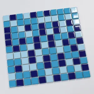 OEM Türkisch recycelt leuchtende dekorative Wand Vietnam Marmor 3D Tapete Chevron Glas Mosaik Quarz Schwimmbad Fliesen China