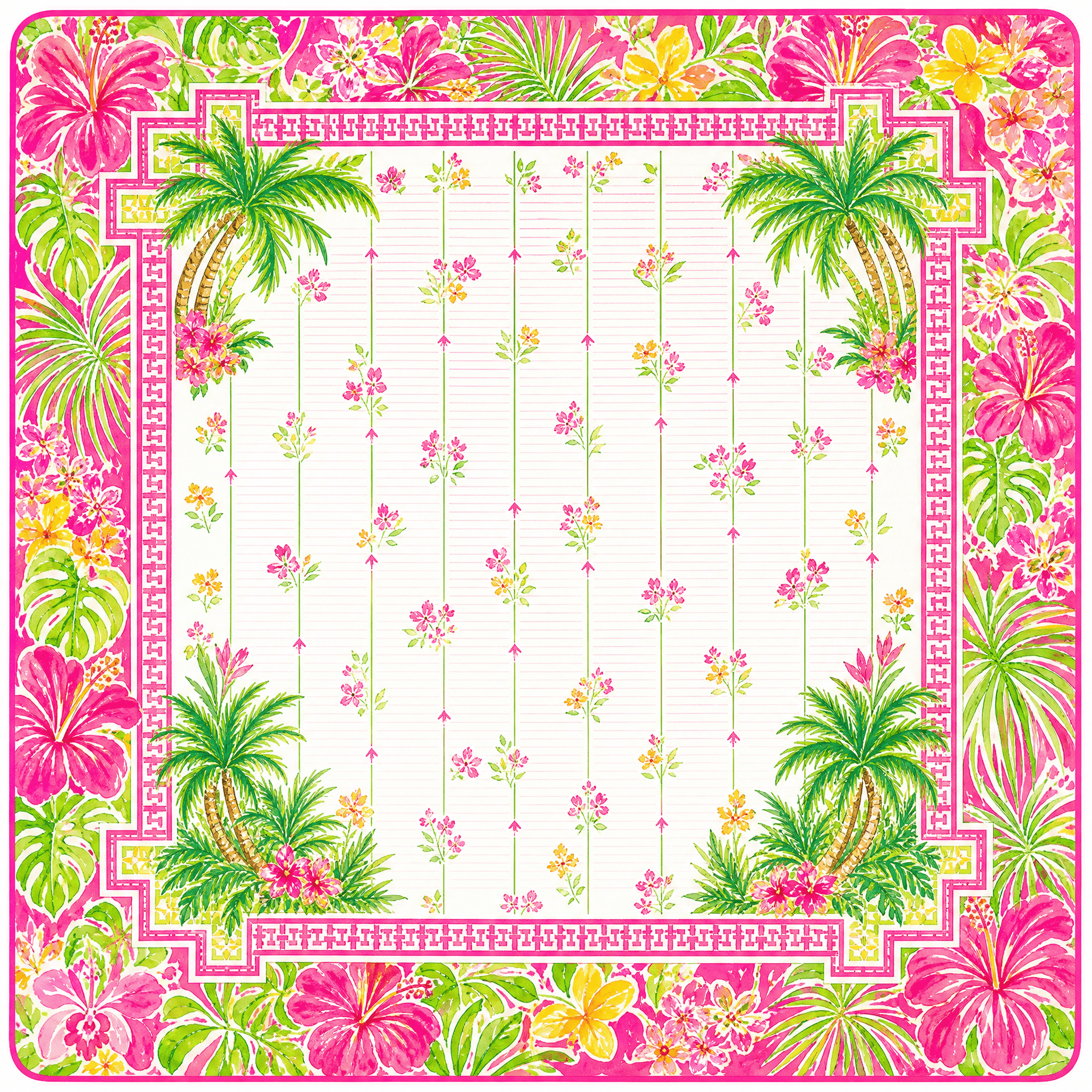 Pink Tropical Palm