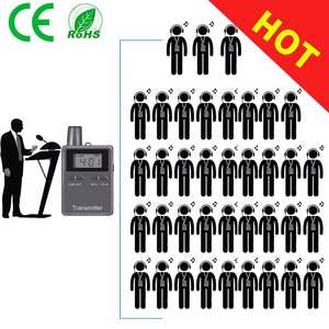 Fréquence légale gratuite dans le monde entier 2.4g Système de guide touristique RC2401 pour la conférence de traduction multilingue - Product Image 3