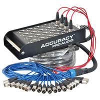 Cable de Audio XLR de 30 Metros y 20 Canales Accuracy Pro Audio BS02Rb-1604X-30M