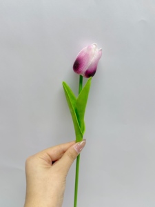 High Quality Real Touch <strong>Tulips</strong> Artificial Flower for Easter Christmas Graduation Halloween <strong>Table</strong> Decor - Product Image 2