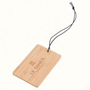 Etiqueta de Equipaje de Bambú Personalizada para Viaje, Regalo Personalizado en Oferta - Product Image 4