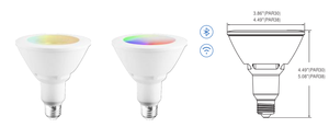 Фабрика Tuya Google Home лампочка 13 Вт RGB лампа 120 В умная Светодиодная лампа - Product Image 4