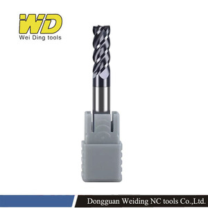 HRC58 Square End Mill Tungsten Steel Cutting <strong>Tools</strong> <strong>CNC</strong> Milling <strong>Router</strong> <strong>Bit</strong> Altin Coating ODM OEM Stainless Steel Milling Cutter - Product Image 6
