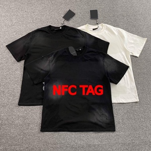 Camisetas Personalizadas de Alta Calidad, 100% Algodón, 250gsm, Estilo Vintage, Lavado Ácido, Tallas Grandes, Impresión DTG, Camisetas con Diseño Gráfico para Hombre - Product Image 2