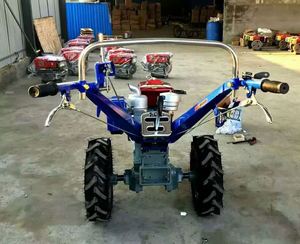 Máquina de Zanjado Multifunción para Campos de Arroz y Huertos de 12/15/18/25 Caballos de Fuerza / Motocultor con Rotocultivador - Product Image 5