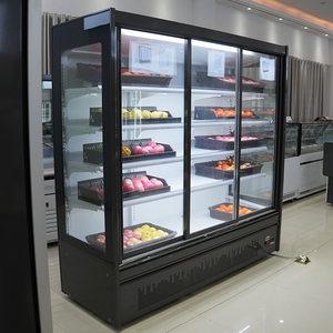 Bán buôn tùy chỉnh hiển thị <span class=keywords><strong>Cooler</strong></span> thương mại <span class=keywords><strong>Showcase</strong></span> hiển thị tủ lạnh dọc mở máy làm lạnh cho cửa hàng tiện lợi đồ uống - Product Image 5