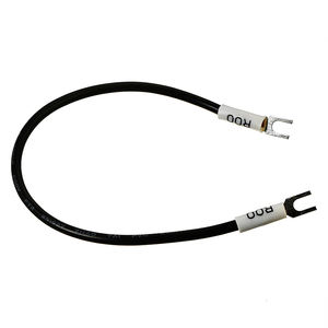 1コアXPB耐久性のあるフレキシブル前終端ワイヤとフォークスペード端子ブラックケーブル接地電源接続用。 - Product Image 4