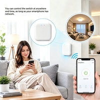 Pengiriman Cepat Tuya Wireless Gateway Multi Mode Zigbee Gateway Hub Smart Home Gateway untuk Kontrol Aplikasi Smart Life