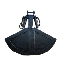 Repuestos de grúa 10ton 15ton 4 Cuerda Doble disco Clamshell Grab Bucket Sandy Grab Bucket con dientes - Product Image 2