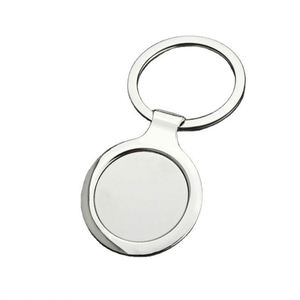Sy78 Factory <b>Custom</b> Logo Sublimation Blank Metal Key Chains Laser Logo Key Chain Alloy Black Engraving Keychain Key Ring Logo - Product Image 1