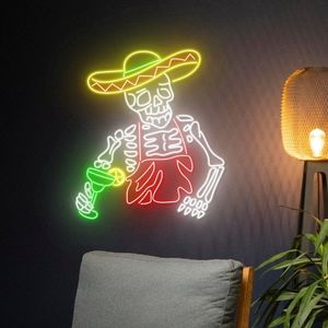Happy Halloween Series LED Neon Light <strong>Signs</strong> Bat Skull <strong>Witch</strong> Pumpkin Lantern Pattern Decorative Lights Christmas Neon <strong>Signs</strong> - Product Image 4