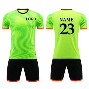 مجموعة كاملة من معدات تمارين كرة القدم للفريق الأزرق الرياضي للرجال للبيع بسعر رخيص وبشعار إنجليزي مخصص - Product Image 4