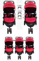 Poussette double pliable de haute qualité pour bébés 2 pour jumeaux