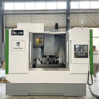 Centre d'usinage vertical CNC VMC1160 haute productivité, 3/4/5 axes, commande GSK, broche BT40, fraiseuse automatique pour métal