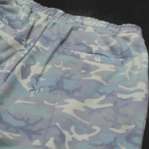 Shorts Bermuda camouflage pour homme, taille élastique, poches, respirants, décontractés, en tissu French Terry tricoté - Product Image 4