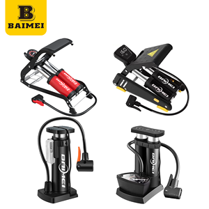 <span class=keywords><strong>Pompe</strong></span> à pied pour pneus de vélo, VTT et moto, vente directe usine BAIMEI, best-seller - Product Image 1