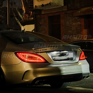 สปอยเลอร์หลังรถยนต์ W218 C218 สำหรับ Mercedes Benz CLS220 CLS250 CLS350 CLS400 CLS500 CLS63 AMG Style ปี 2011-2017 ลายคาร์บอน - Product Image 5