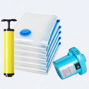 Home Mattress Space Saver Reusable Vacuum Compressed <strong>Storage</strong> <strong>Bags</strong> Set <strong>Large</strong> Vacuum <strong>Storage</strong> <strong>Bags</strong> for Clothes With Pump - Product Image 3