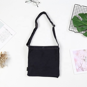 Bolso de lona portátil de un hombro para mujer, bolsa grande de ocio para estudiantes universitarios - Product Image 4