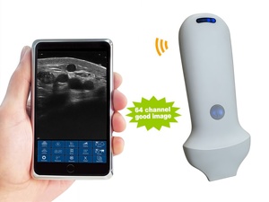 Sonde d'échographie linéaire sans fil DMU62plus à 192 éléments et 32 canaux, avec fréquence 16-20 MHz, pour la chirurgie plastique et esthétique du visage - Product Image 6