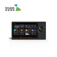 Hub Domotique Magnétique Intelligent, Interrupteurs Modernes Tuya OS Android Zigbee, Écran Tactile Rotatif 5.0 pouces pour la Maison