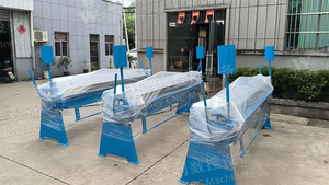 Manual <b>Sheet</b> Metal Bending Machine Galvanized Steel <b>Sheet</b> Metal Folding Machine - Product Image 5
