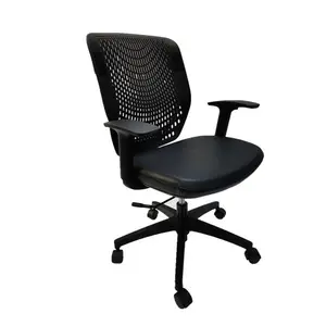 Office Project PP Plastic Backrest Soft Seat Self Weight Tilt Mechanism Ergonomic Office Chairs Chair Office