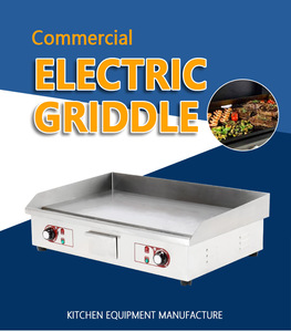 Poêle à frire et gril en acier inoxydable 430 ultra durable pour barbecue, plaque de cuisson, gril plat - Product Image 1